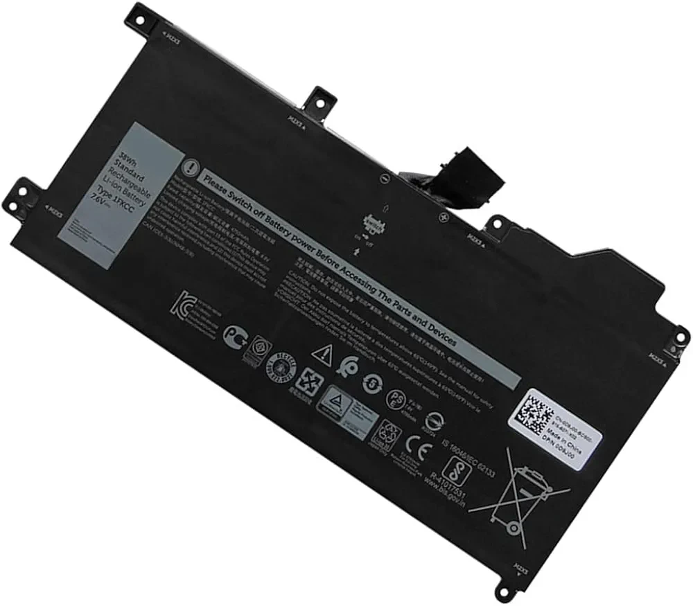 Dell Latitude 7200 2-in-1 Latitude 7210 2-in-1 T04J Type: 1FKCC D9J00 T5H6P KWWW4 by PARTS4YOU - PART4YOU Laptop Battery