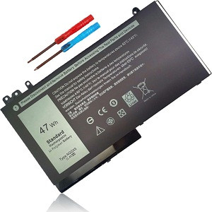 Dell Latitude E5270 E5570 E5470 47Wh Precision M3510 3510 Series P48F P48F001 P48F002 NGGX5-BTI RDRH9 0RDRH9 W9FNJ XKWC7 XWDK1 JY8D6 954DF 0JY8D6 451-BBUM 451-BBUJ Original Laptop Battery